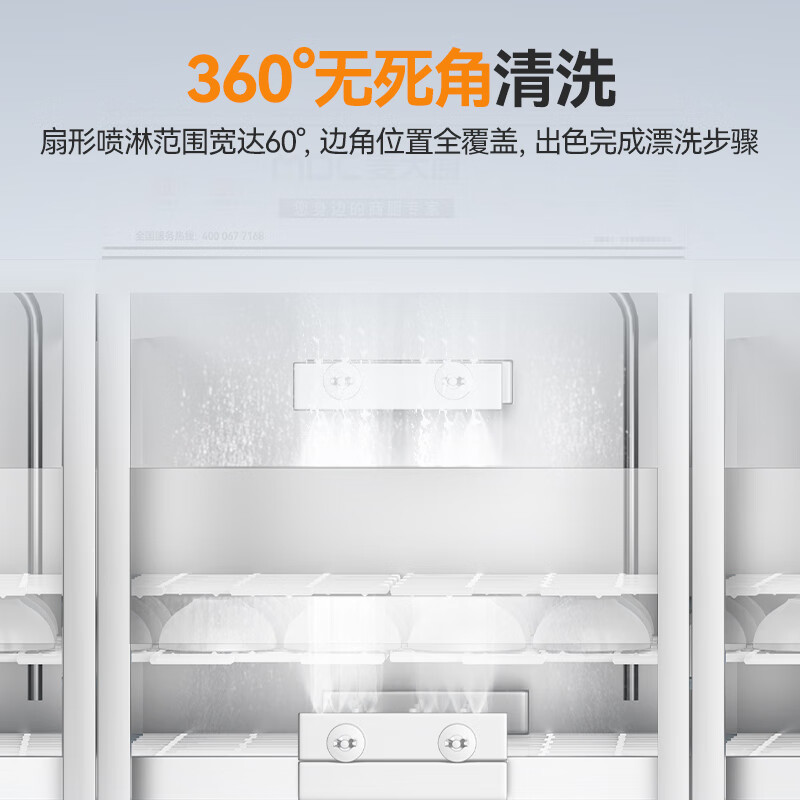 快三导师带计划赚钱旗舰款1.7m平放式单缸单喷淋长龙式洗碗机   