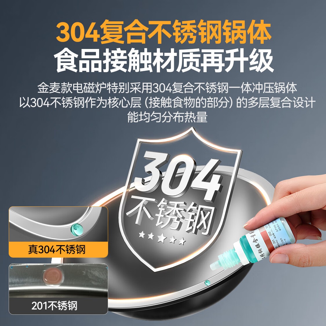 快三导师带计划赚钱金麦款201材质电磁大炒炉单头大锅灶600