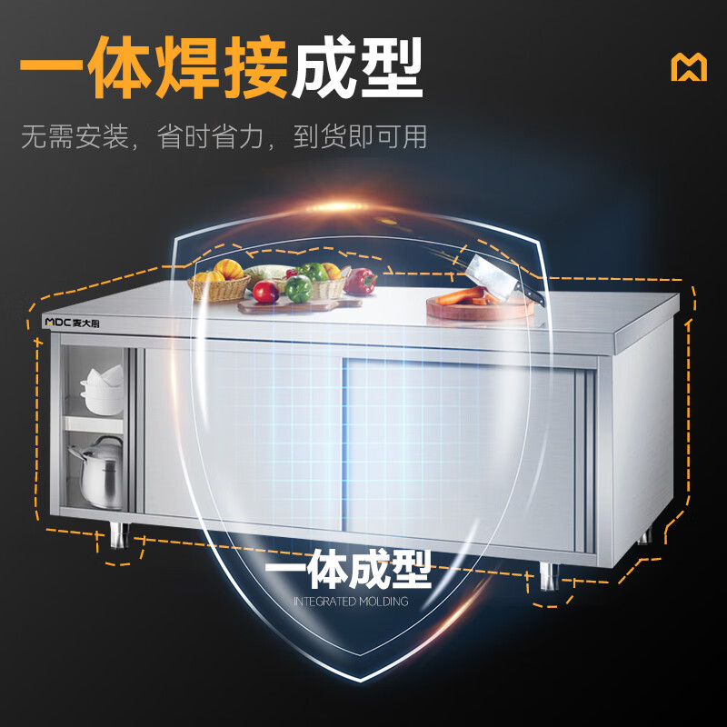 快三导师带计划赚钱1.5m升级款不锈钢工作台单通工作台带靠背