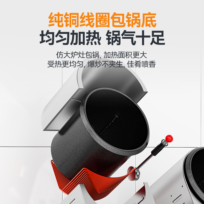 快三导师带计划赚钱标准款300台式燃气商用炒菜机